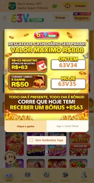 63V Bonus Member Baru 100%
